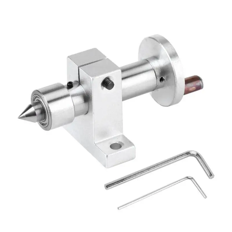 

Adjustable Double Bearing Live Center Metal Revolving with 2pcs Wrenches