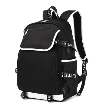 

Backpack USB Rechargeable Schoolbag Notebook Computer Bag