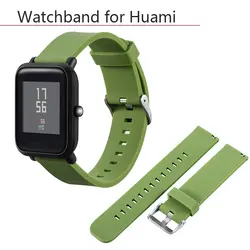 AMAZFIT умный ремешок для часов мягкий силиконовый ремешок для спортивных часов резиновый ремешок для Xiaomi Huami Youth Band Браслет Writsband Замена