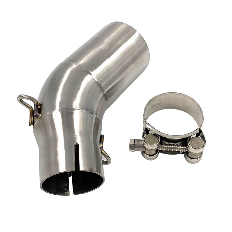 Modified Exhaust Muffler Middle Connection Link Pipe Slip On for BMW C600 Sport C650GT 2012 2013 2014 2015 C650 GT Escape4.