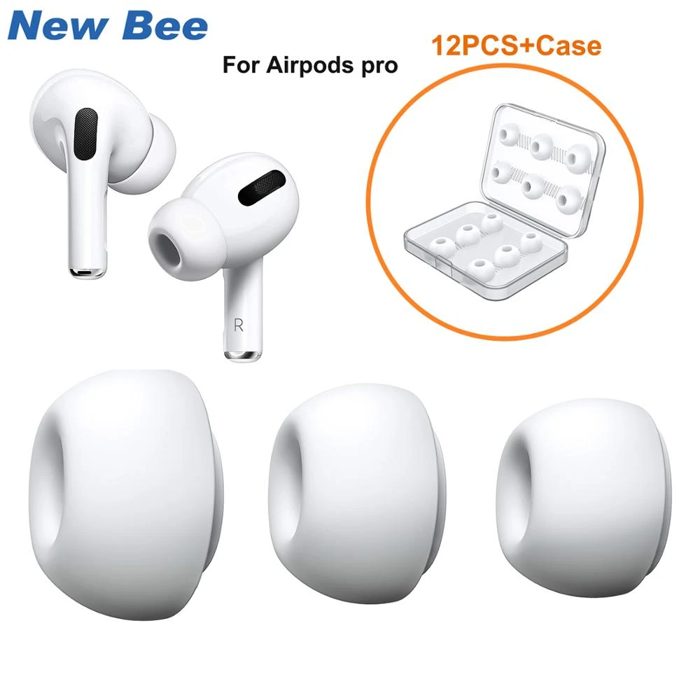 6 paar Noise Reduction Silikon Ohr Tipps für Airpods Pro Tipps Ersatz  Ohrhörer für Airpods Pro Eartips mit Box|Earphone Accessories| - AliExpress