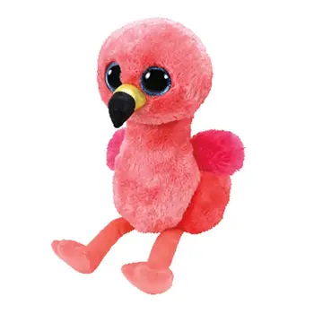 

Bright Big Eyes Flamingo Bird Plush Doll Stuffed Animals Kids Toys 15CM