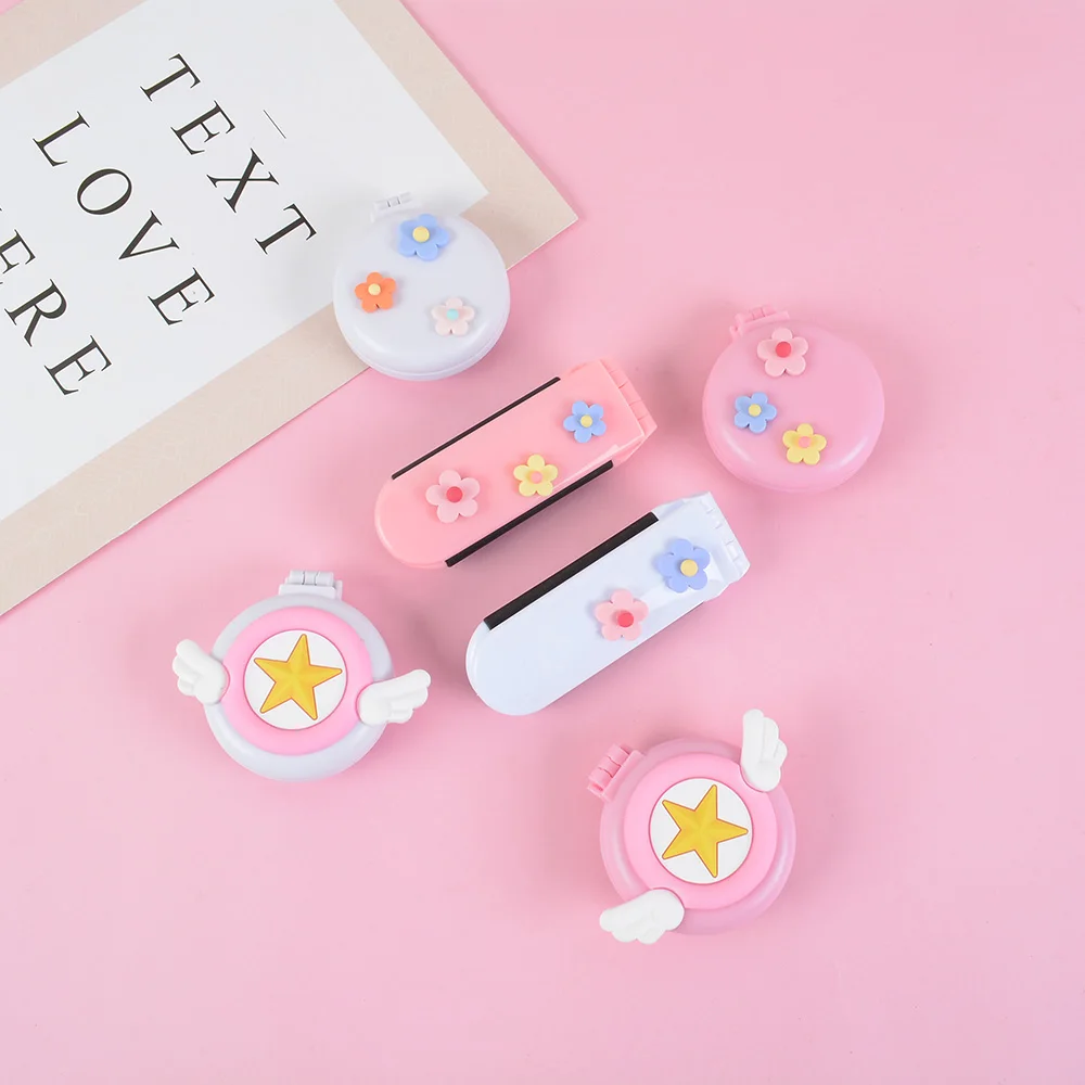 

Flip-over Folding Massage Comb Children Lovely Airbag Air Cushion Comb Mini Portable Mirror Makeup Dual-purpose Free Shipping