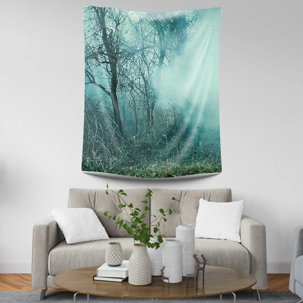 Psychedelic forest Tapestry Indian Mandala Bohemian Tapestry Wall Tapestry Wall Hanging Tapiz Pared Mandala Wall Hanging TAP425 - Цвет: 12