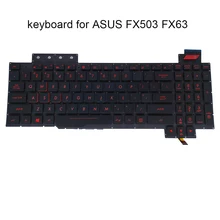 Aliexpress - US backlight keyboard for ASUS ROG FX503 FX503VD FX503VM FX503V FX63 FX63VM English computer keyboards light KB laptops red keys