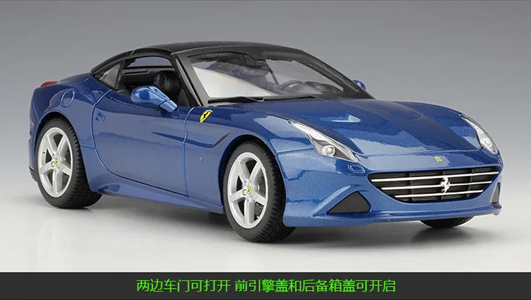 Bburago 1:18 Ferrari California модель автомобиля коллекционная игрушка Подарки