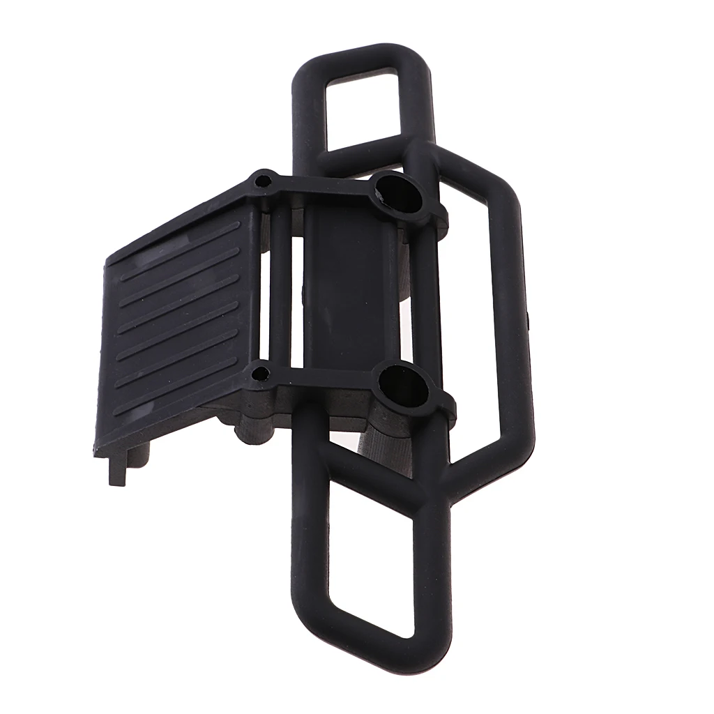 Black Rear Bumper Protection Bull Bar for HSP 1/10 RC Off-road Truck Truggy