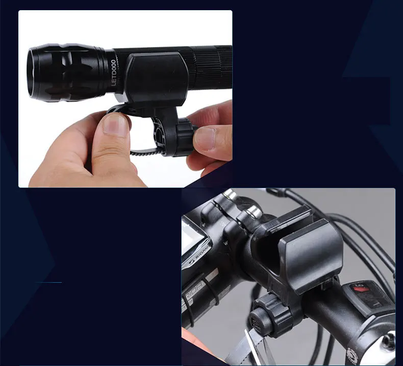 塑料配件_deemount手电筒固定夹多功能自行车前灯夹卡座可调节骑行配件 - 阿里巴巴(13)