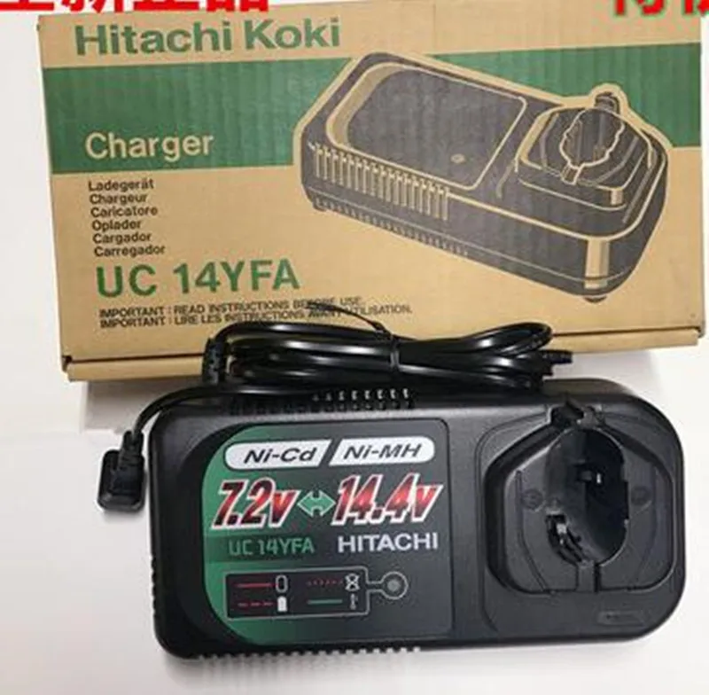 Зарядное устройство UC14YFA для экскаватора HITACHI KOKI HIKOKI EB1224 EB1230H EB121S EB1214L EB1220BL EB1222HL EB1230HL EB1412S EB1414 EB14B EB1424