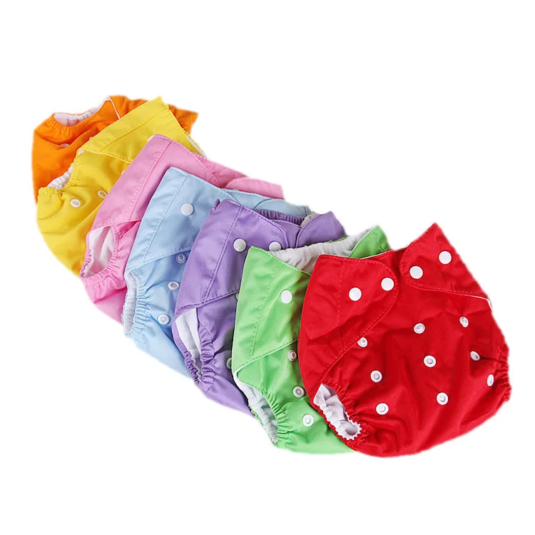 

2020 Cloth Diaper Washable Diaper Pants Adjustable Pull up Diaper Baby Washable Infant Breathable Waterproof Thick Diaper Pants