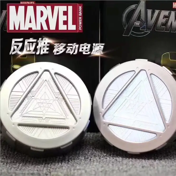 12000 мАч Капитан Америка внешний аккумулятор Двойной USB быстрая зарядка повербанк внешняя батарея для iphone11 pro xiaomi mi9 se