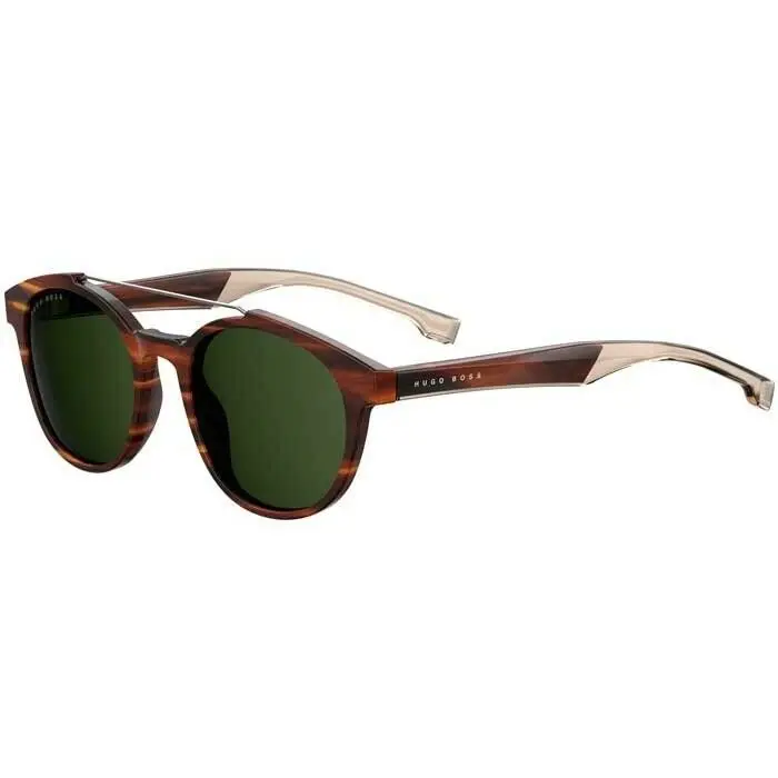 Гафа де Соль HUGO BOSS 1051/S EX4 (QT) marron HORN/LENTE VERDE | Аксессуары для одежды
