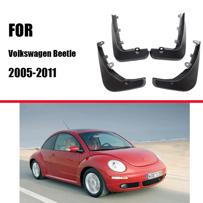 Для Volkswagen VW Beetle Брызговики автомобильные аксессуары авто Стайлинг Передние Задние 4 шт 2005