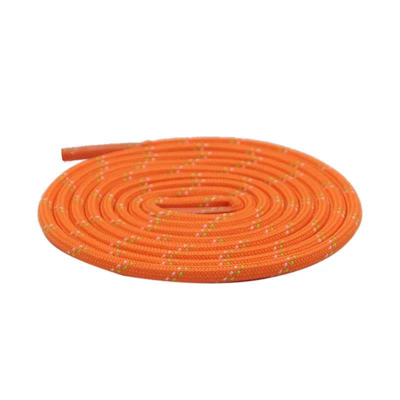 Купить Nice Shoe Accessories Green Orange Eye-catching 4.5MM Polyester Ropes Trendy Colour Matching Laces Wholesale Cordones  Обувь | Shoelaces (1005002269096565)