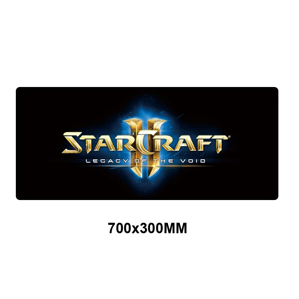 Игровой коврик для мыши StarCraft XL, большой коврик для мыши, геймерский ПК стол, фиксирующий край, коврик для мыши, ноутбук, офисный коврик, игровой коврик, аксессуары - Цвет: XJZB-RW014