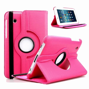 

Tablet Cover Case For Samsung GALAXY Tab 2 7 GT P3100 P3110 P3113 GT-P3100 7 Inch 360 Rotating Folio PU Leather Cover