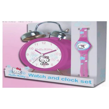 

Hello kitty SET gift ALARM and watch gifts for children fancy cumpleanos