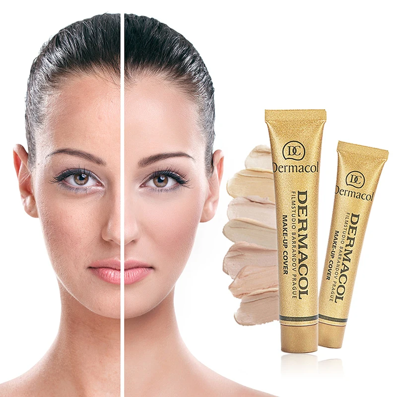 

Waterproof Foundation Matte Concealer Tattoo Eye Dark Circle Cover Cream Oil Control Skin Color Corrector Makeup Cover Cosmetics