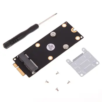 

New Lightweight mSATA to 18 Plus 8 Pin SSD Adapter for MacBook Pro Retina For Apple 2012 MACBOOK PRO laptop