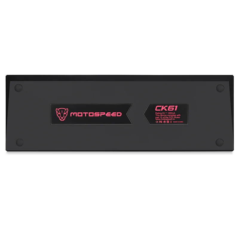 New Original Motospeed CK61 Gaming Mechanical Keyboard USB Wired 61 keys RGB LED Backlight Red Blue switch for PC Computer Gamer