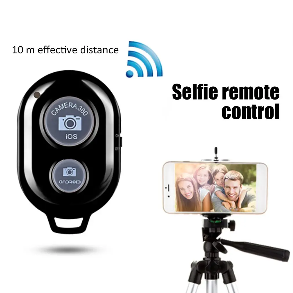 

Wireless Bluetooth Smart Phone Camera Remote Control Shutter For Selfie Stick Monopod Self-timer Timer Remote Control