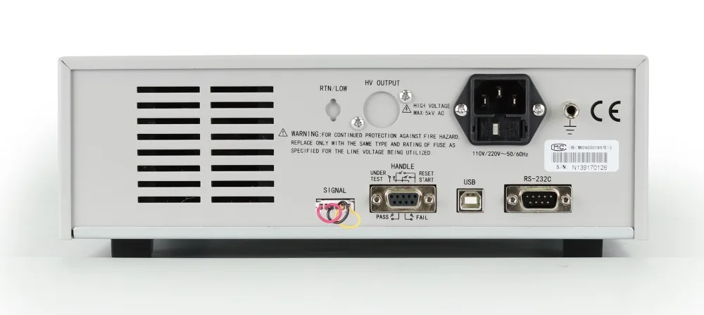 TH9320 Ac/dc withstand voltage insulation tester HIPOT TESTER AC 5kV/20mA DC 6
