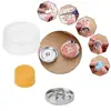 Cloth Bag Cover Buttons Kit DIY Bag Cloth Buckle Set Round Button Base DIY Handmade Crafts Sewing Making Tools 5