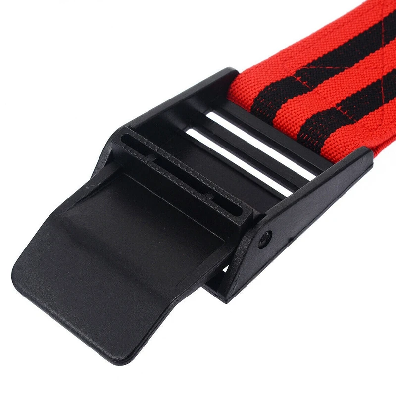 1 Pair Occlusion Bands Red Blood Flow Restriction Bands BFR Tourniquet Training Biceps Bands