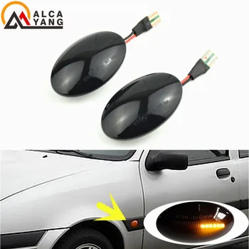 

For Ford Fiesta MK4 1995-2001 KA 1996-2008 Transit 1995-2000 LED Dynamic Side Marker Light Flowing Turn Signal Blinker