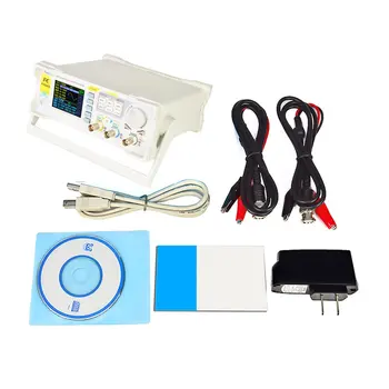 

DDS Dual-channel Digital Function Arbitrary Waveform Signal Generator 250MSa/s 20MHz 14bits Frequency Meter