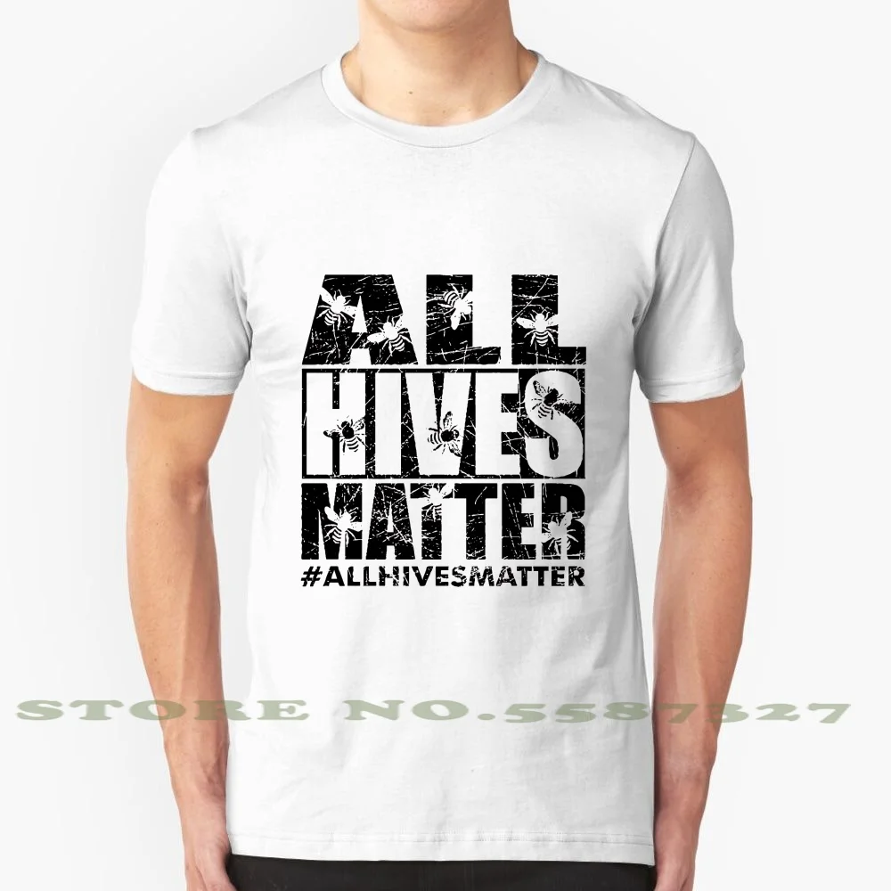 Модная Винтажная футболка с надписью All Hives Matter Y футболки Bees Honer Bee для