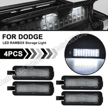 1/2/4Pc 2019 2020 Dodge RAM 1500 2020 2021 Dodge RAM 2500 3500 LED plaka aydınlatma ışığı numarası plaka lambası