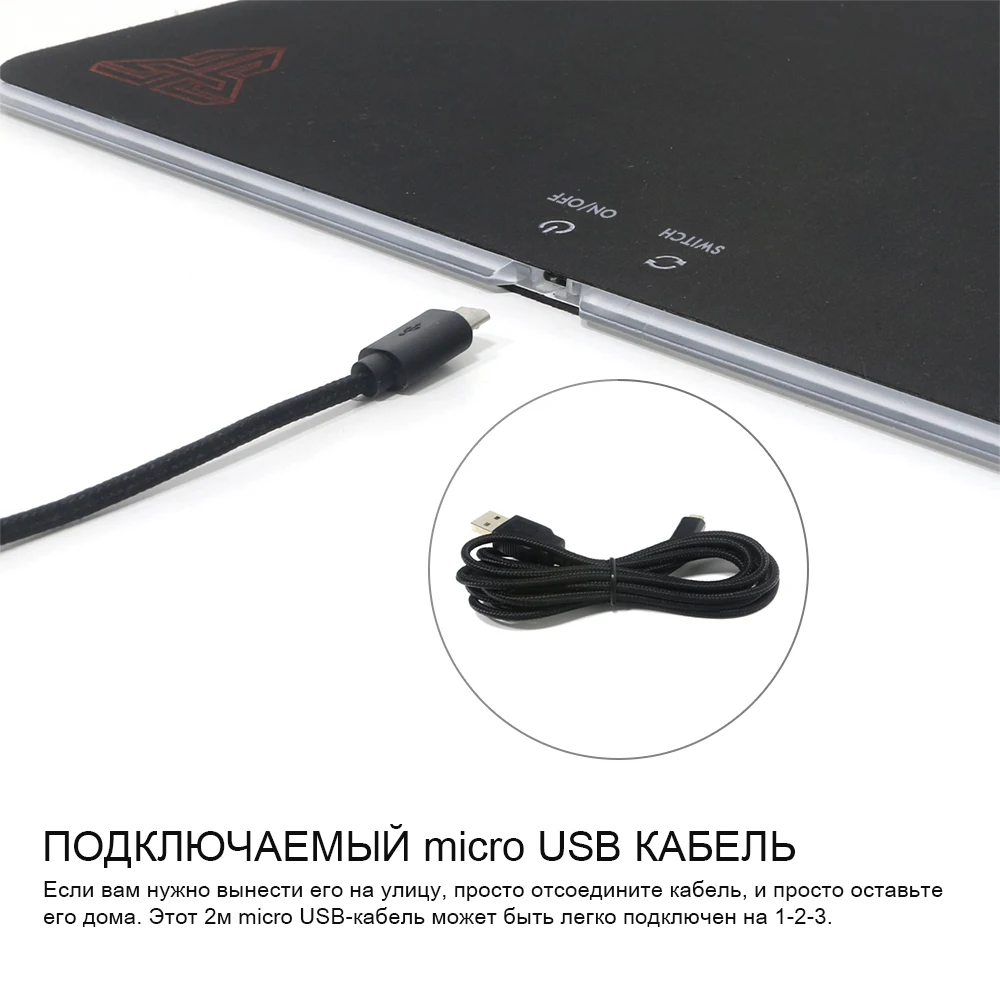 FANTECH MPR350 акриловый игровой коврик для мыши RGB Противоскользящий натуральный каучук и гладкая поверхность Большой Коврик Для Мыши для ПК ноутбук для геймеров