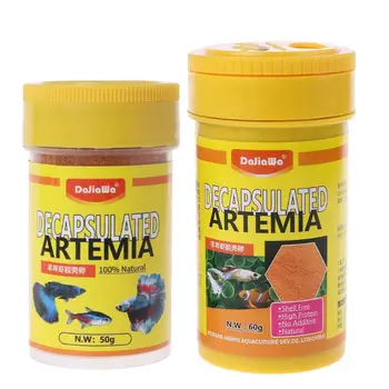 

Brine Shrimp Eggs Aquarium Fish Food Feeding Healthy Nutrition Supply For Aquarium