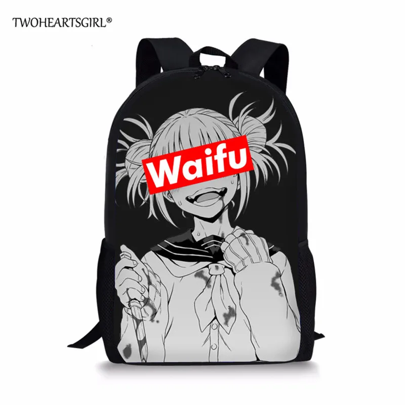 LH1047C Twoheartsgirl Набор детских школьных сумок Sugoi Senpai аниме Waifu школьный рюкзак для девочек-подростков детская книга сумка-портфель Mochila - Цвет: LH1047C