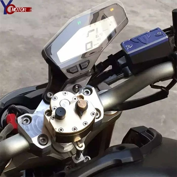 

Transparent Motorcycle Accessories Moto Instrument Protector Sticker Decals And Stickers For Yamaha MT09 MT 09 MT-09 FZ09 FZ09