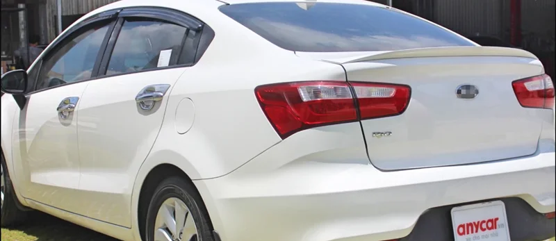 FLYJ 4 шт. ABS Автомобильная дверная ручка Защитная крышка защита украшения для KIA rio 3 4 автомобиля Наклейка