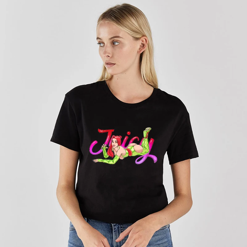 

DOJA CAT Print Casual Tees Summer Men's Cotton Tshirt Short Tees Women's Cartoon T-shirt Girls/Boy Harajuku Short Sleeve T Shirt