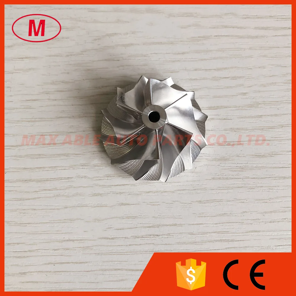 KP35 reverse 6+6 blades 30.50/43.00mm turbo milling/aluminum 2618/billet compressor wheel for Ecoboost 1.0 | Автомобили и