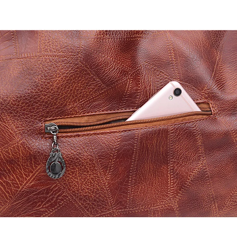 Vintage Ladies Hand Bags for Women Large Capacity Shoulder Bag Brand Luxury Handbags Women Bags Designer Leather Tote Bags