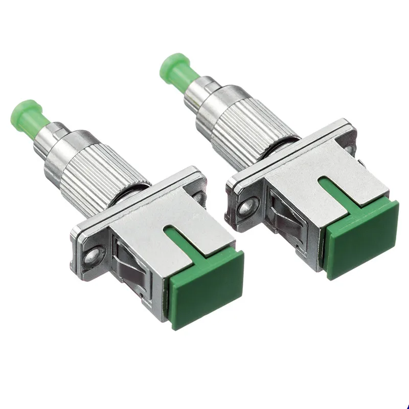

SC Female to FC Male Fiber Optic Adapter,FC-SC APC Single Mode Simplex Fiber Optic Adapter