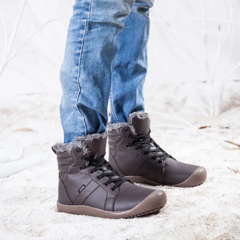 

Winter High Shoes 48 Extra Large 47 Warm Thick Cotton-padded Shoes with Velvet 46 Plus-sized 45 Snow Boots Couples Versatile