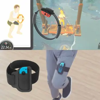 

Fitness Ring Adventure Sport Game Kit Leg Strap Ring-Con Grip for NS Switch 1Set