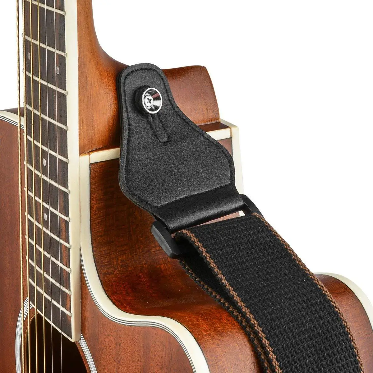 Чистый хлопковый, в форме гитары подтяжки многопортовый Plectrum электрическая гитара народная гитара деревянная гитара универсальная подтяжки Pluggab