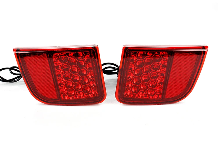 OKEEN автомобильный Стайлинг задний светильник для Toyota Land Cruiser FJ200 2008- светодиодный задний бампер отражатель светильник Предупреждение льная лампа для вождения тормоза