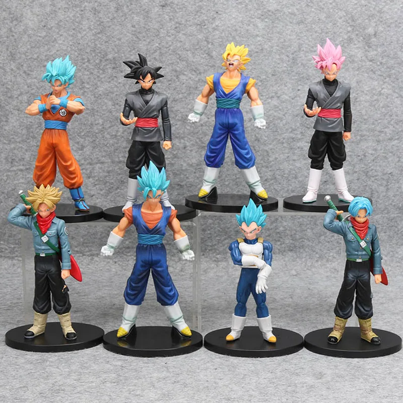 

Anime Dragon ball Z DXF Super Sainyan warriors Trunks son Goku Black vegetto PVC Action Figure Vol. 2 DBZ Model Toys Dolls