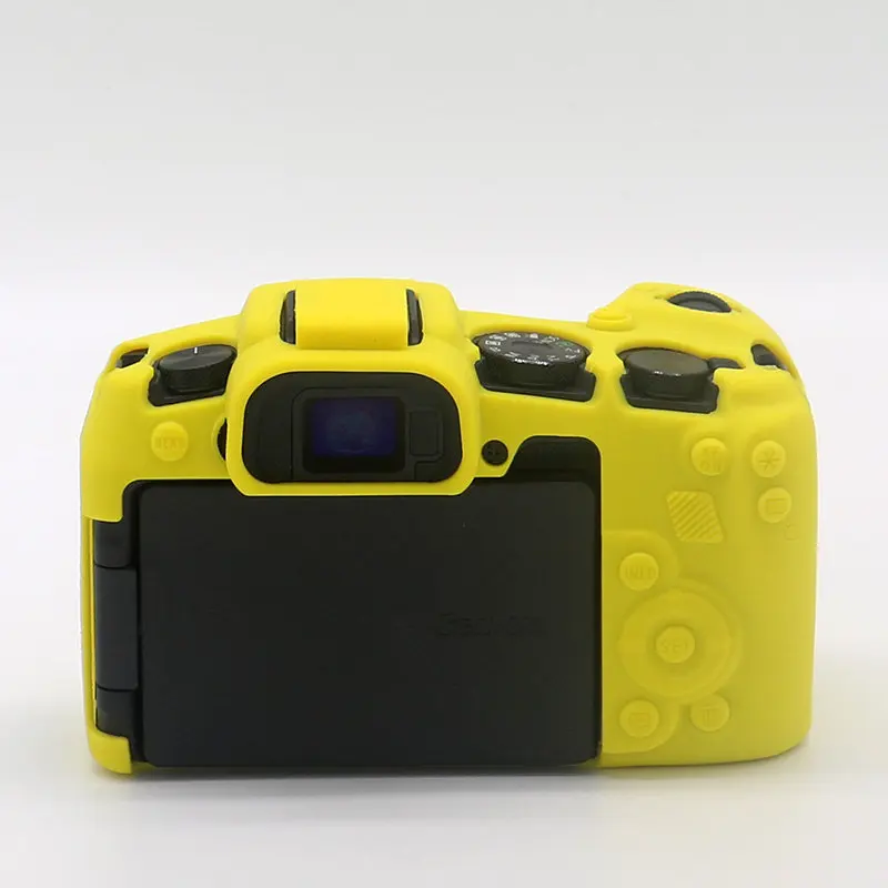 Silicone dslr câmera caso do corpo capa