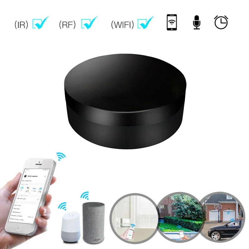 Универсальный ИК-пульт дистанционного управления Tuya Smart Life с Wi-Fi и голосовым