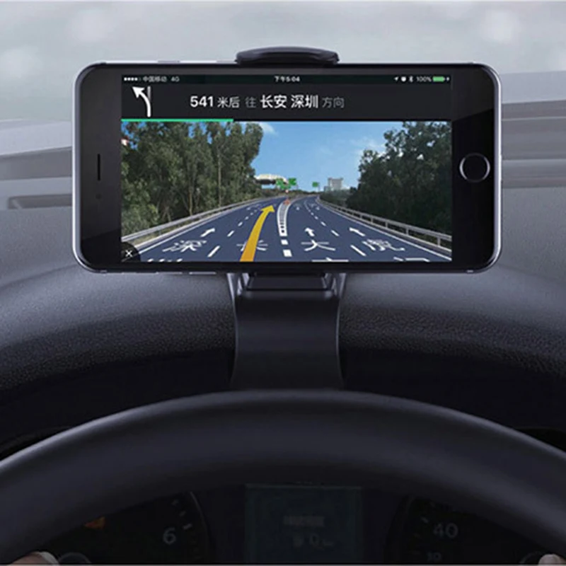 Автомобильный держатель для телефона, 6,5 дюймов, gps навигация, приборная панель, держатель для телефона в автомобиле, универсальный держатель для мобильного телефона с зажимом, подставка, кронштейн