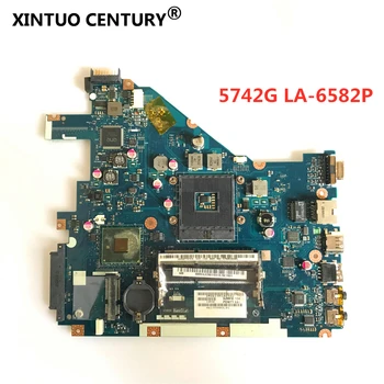 

LA-6582P For Acer aspire 5742G 5733 5742Z 5733Z 5742 Laptop Motherboard MBRJY02002 PEW71 LA-6582P HM55 UMA DDR3 100% full test